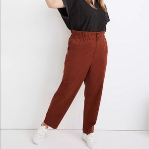 EUC Madewell Tapered Paperbag Pants